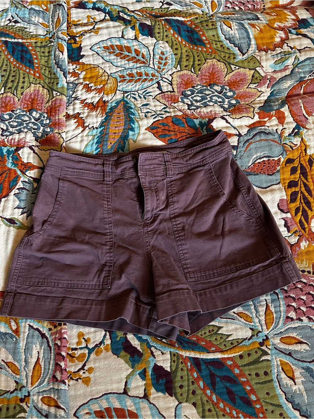 a new day Plum Utility Shorts